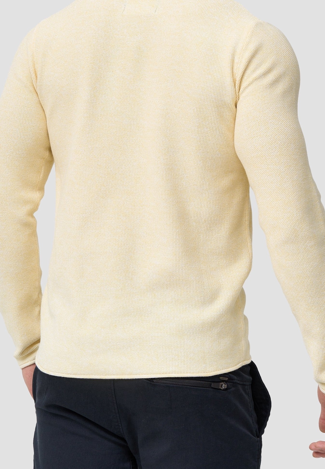 Maglione INDICODE JEANS - giallo screziato