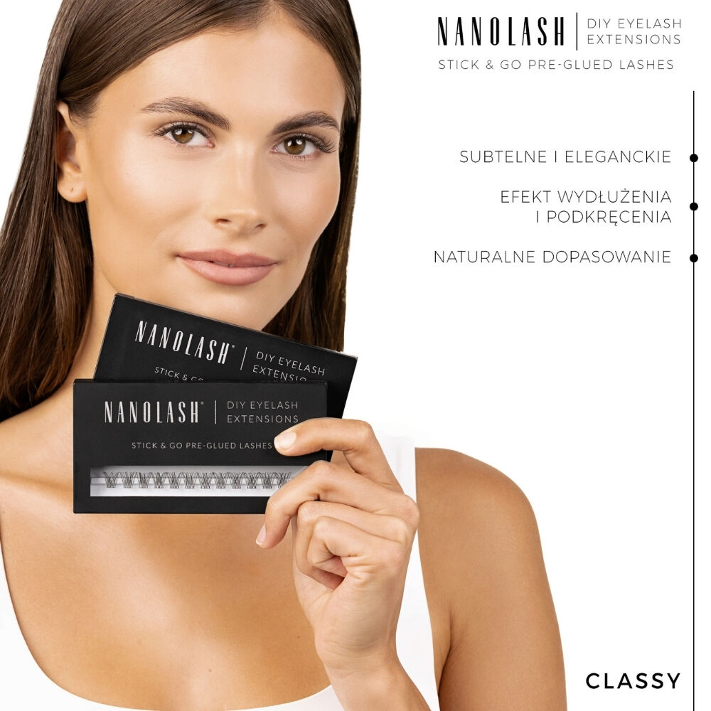 Nanolash Stick & Go -valmiiksi liimatut ripset