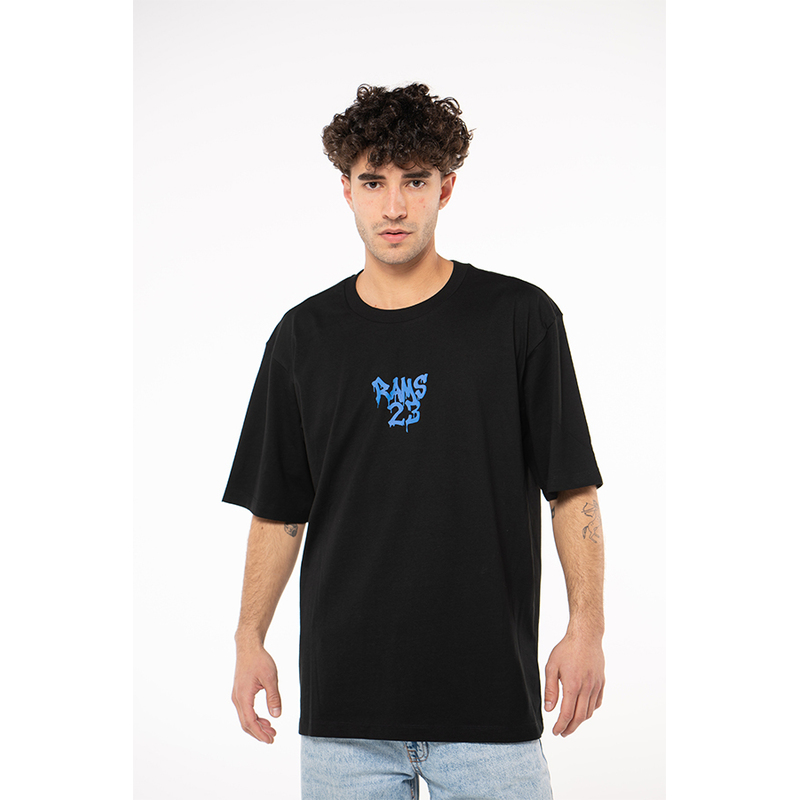  Camiseta de manga curta Hip-hop Rams 23