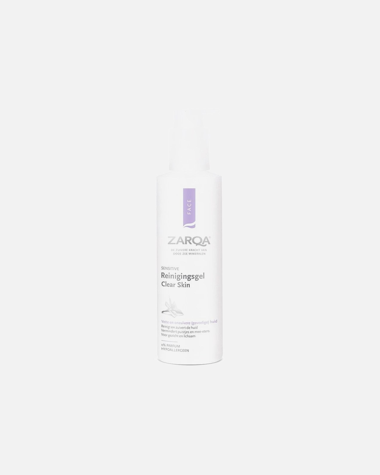 ZARQA valomasis gelis švariai odai – 200 ml