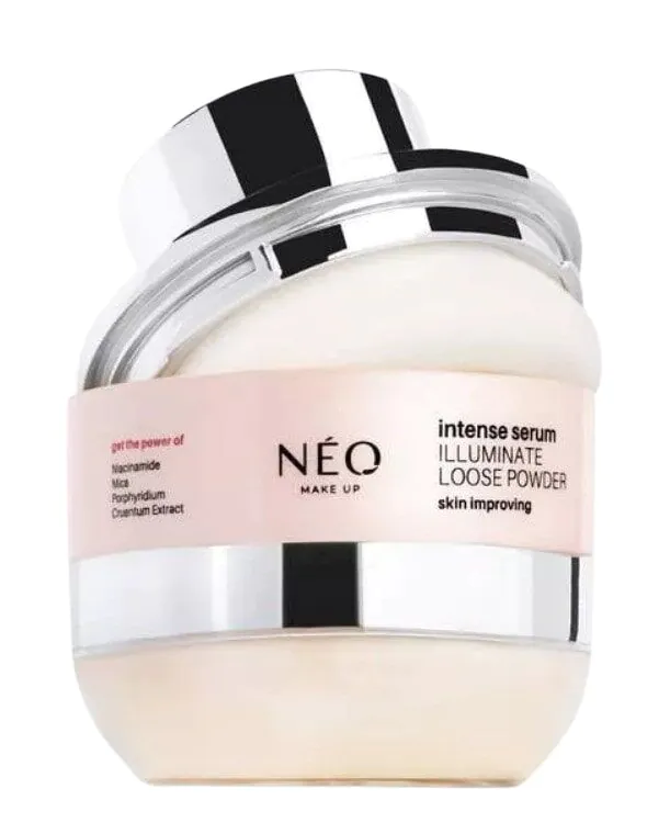NEO MAKE UP Intense Serum Illuminate Loose Powder Puder sypki 10g