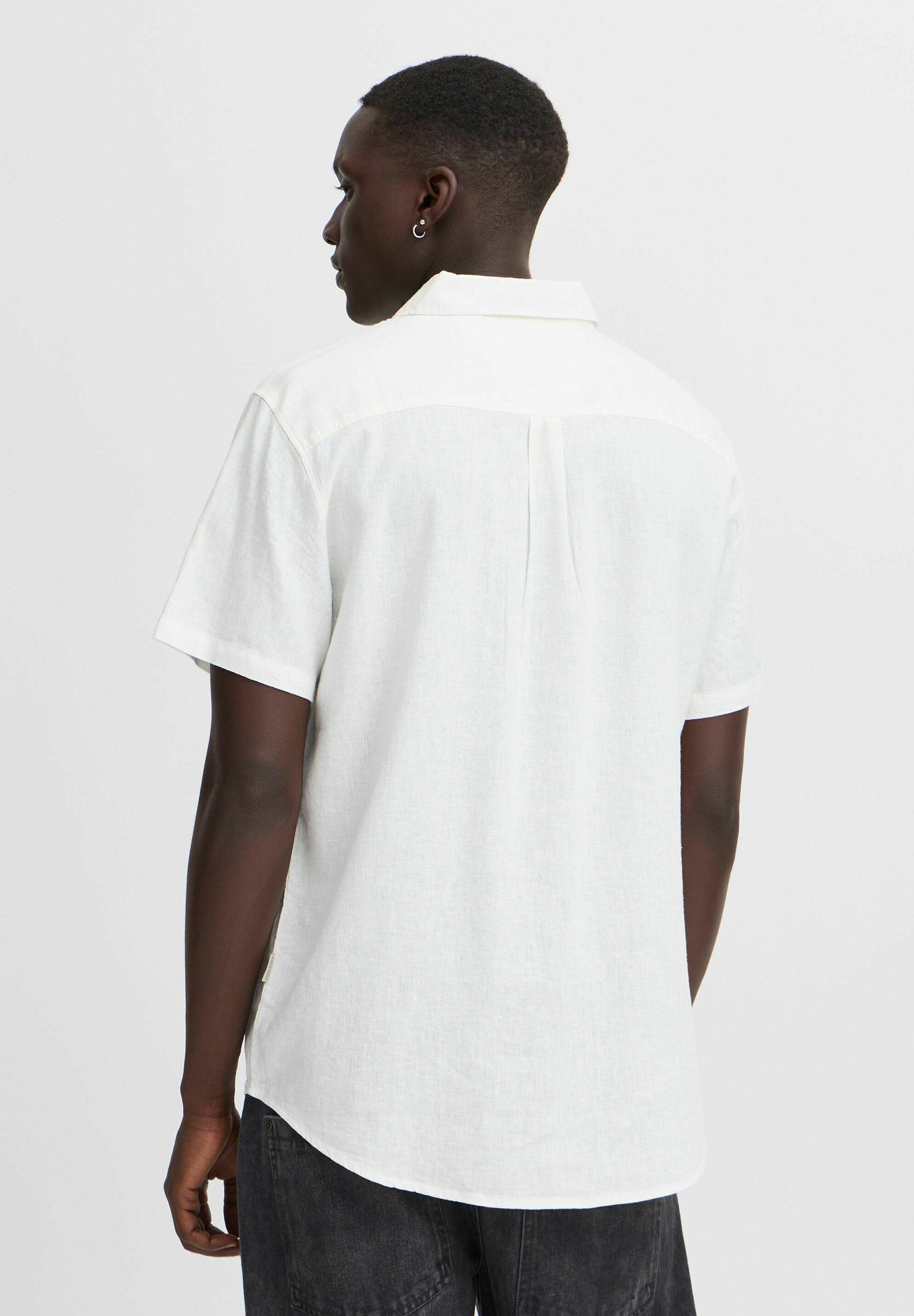BHVIC LINEN MIX - Shirt - sneeuwwit