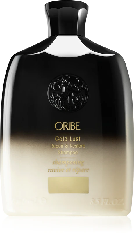 Shampoo regenerador Oribe Gold Lust para cabelos muito danificados
