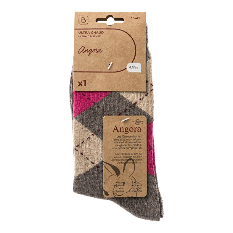 Women's Beige Socks and Tights