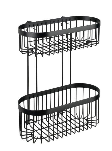 Półka łazienkowa wisząca Classic-Plus, 2 poziomy, WENKO