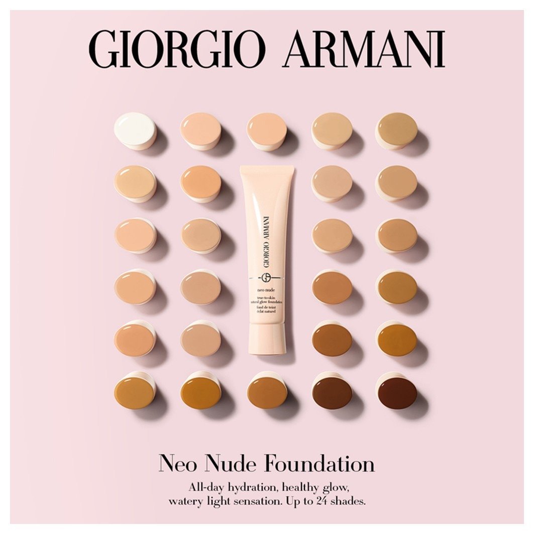 Armani makiažo pagrindas Neo Nude Natural Glow, 35 ml