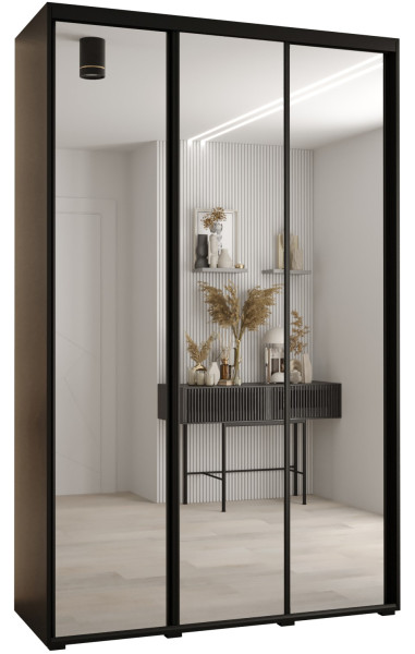Szafa przesuwna 45 Cannes 2 150 czarny czarny czarny