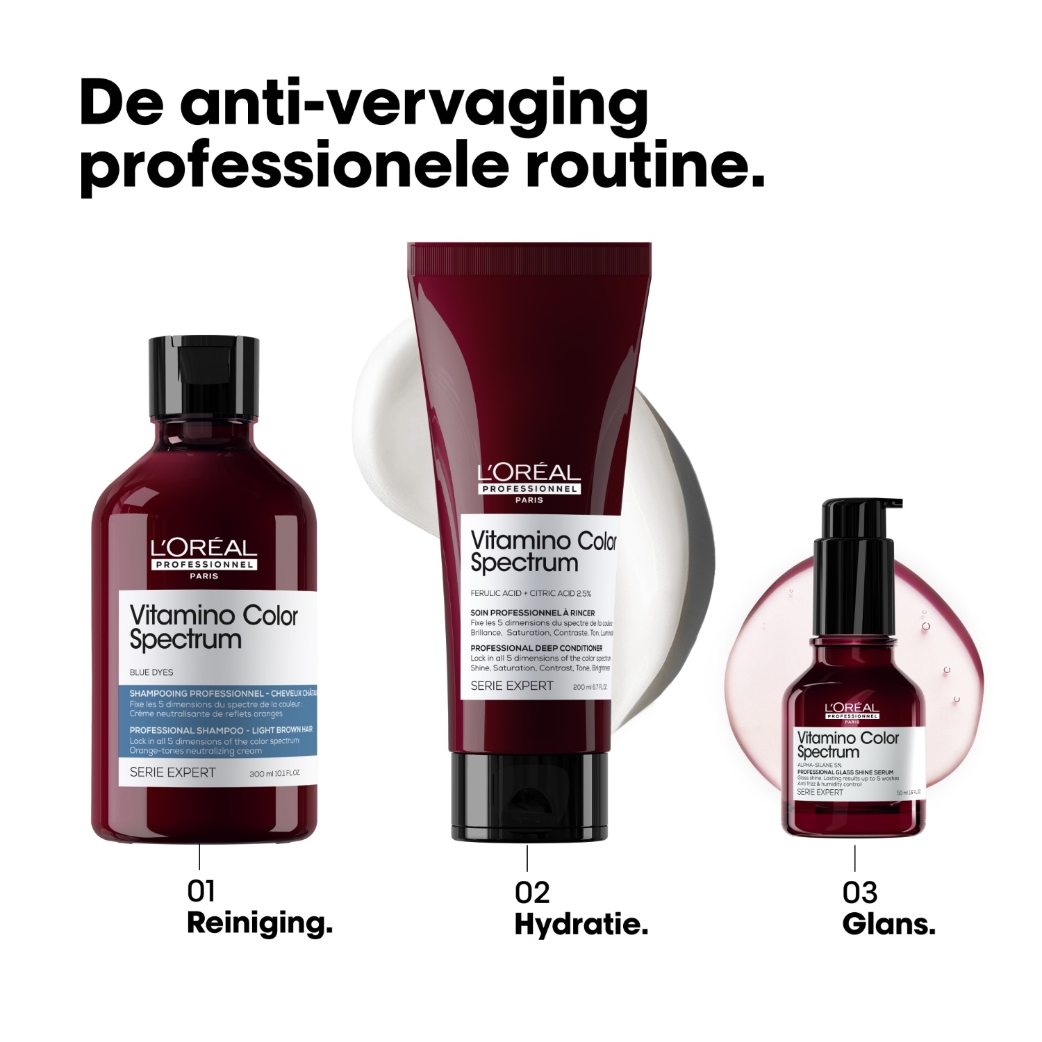 L'Oréal Professionnel matu šampūns Vitamino Color Spectrum Blue Dyes - 300 ml
