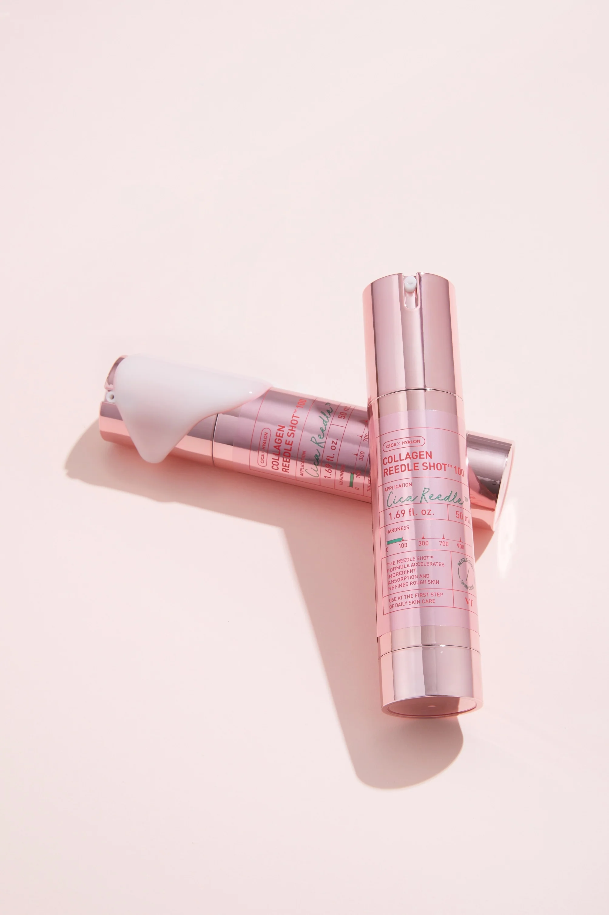 Viso COLLAGEN REEDLE SHOT 100 - Tratt. lifting viso 24 ore, Siero viso effetto globale