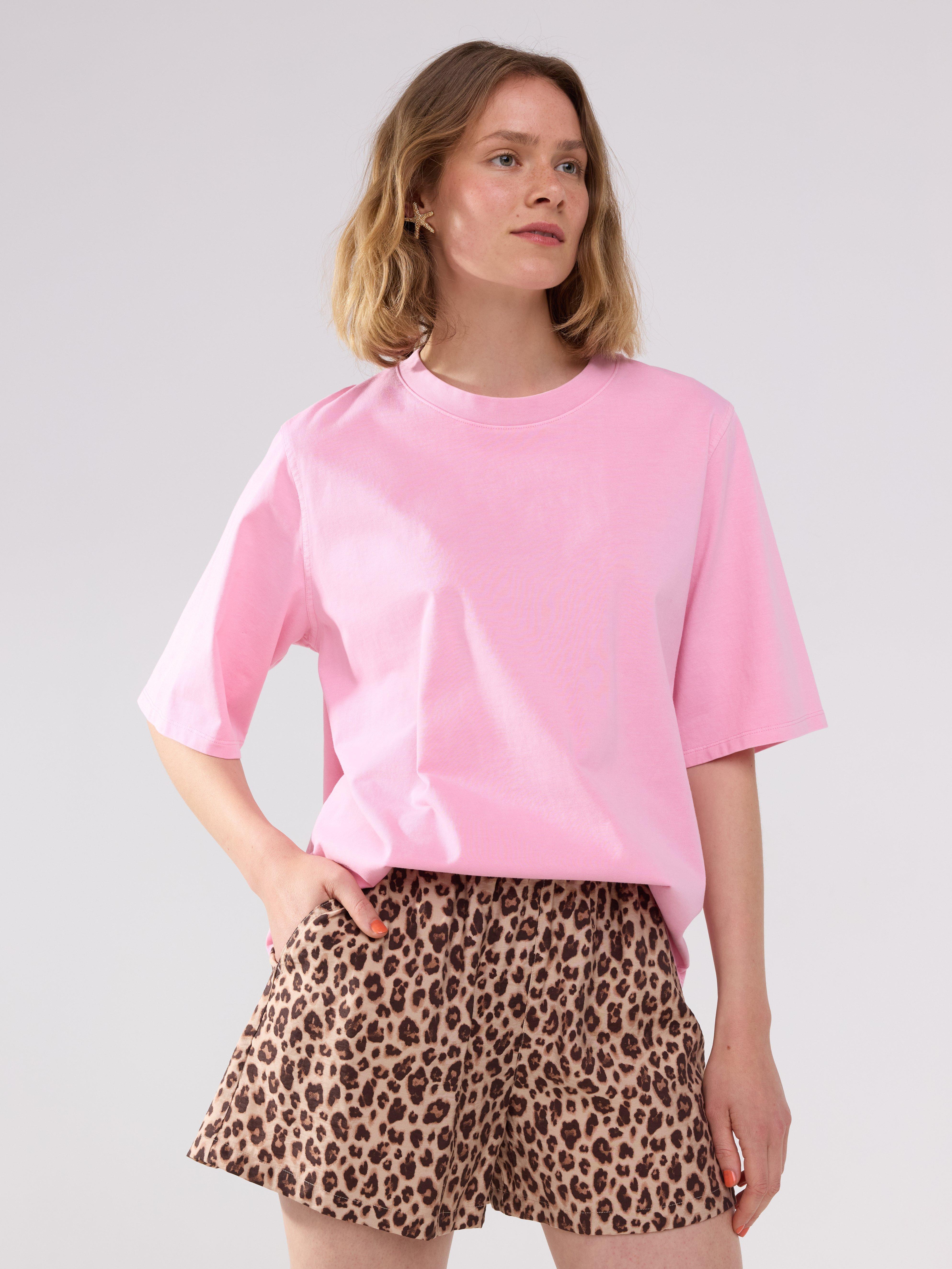 Predimenzionirana majica Dusty Pink