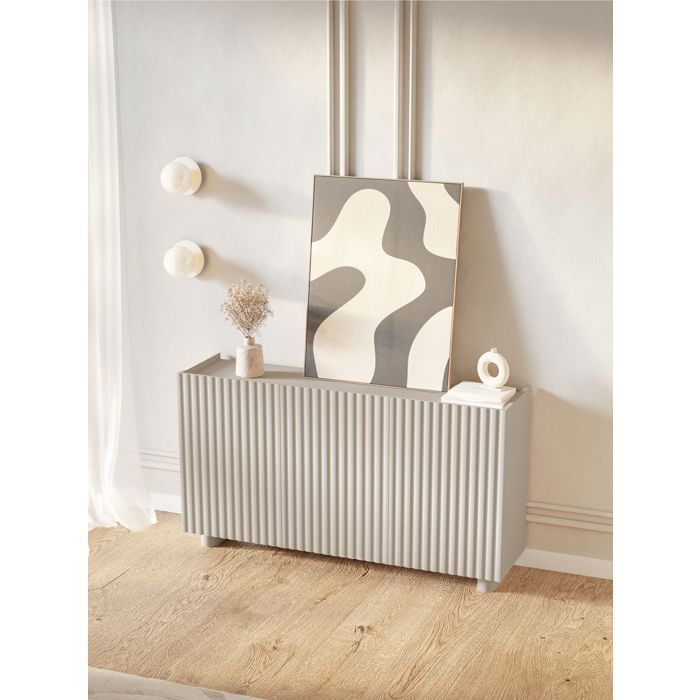 Buffet 3 portes - FIORRA - 144 cm - grège
