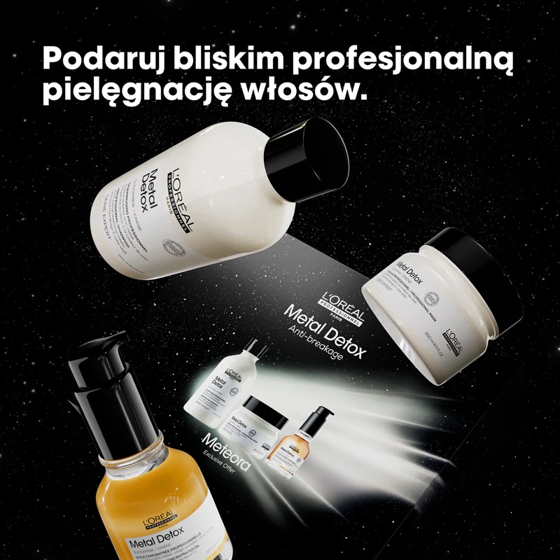 L'Oréal Professionnel Serie Expert Metal Detox dāvanu komplekts krāsotiem un bojātiem matiem
