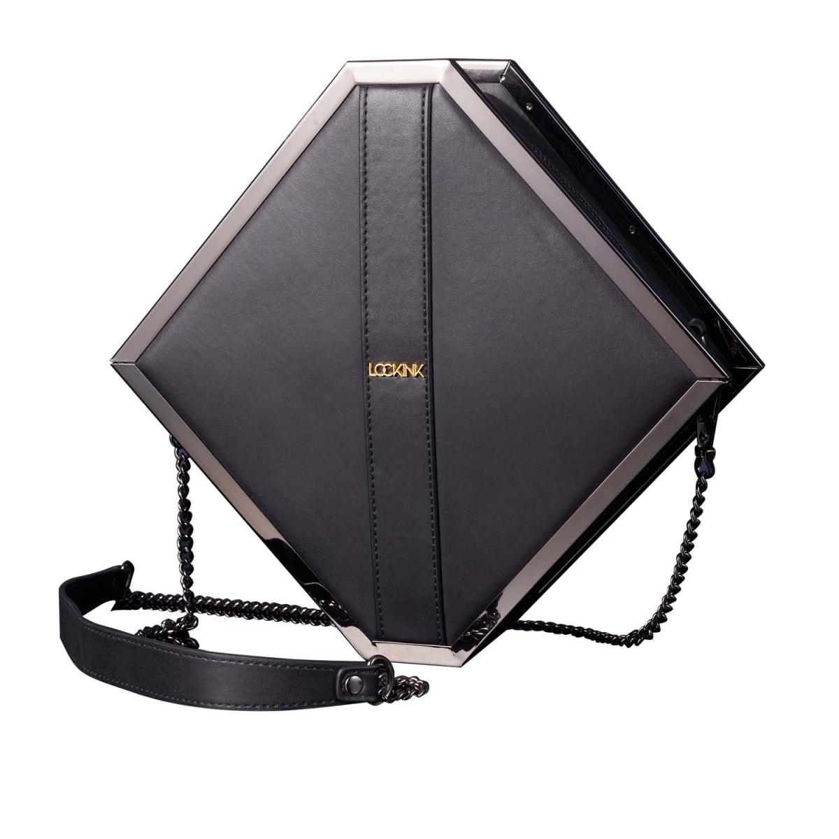 Lockink Mysterious Square Kink Taske Sort