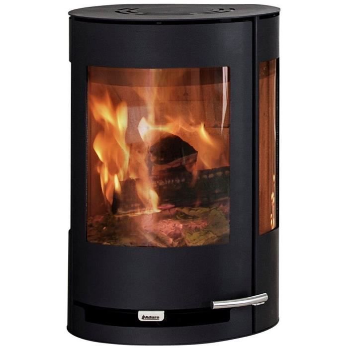 Poêle à bois suspendu - ADURO 9.4 - 50295 - 6 KW - Noir