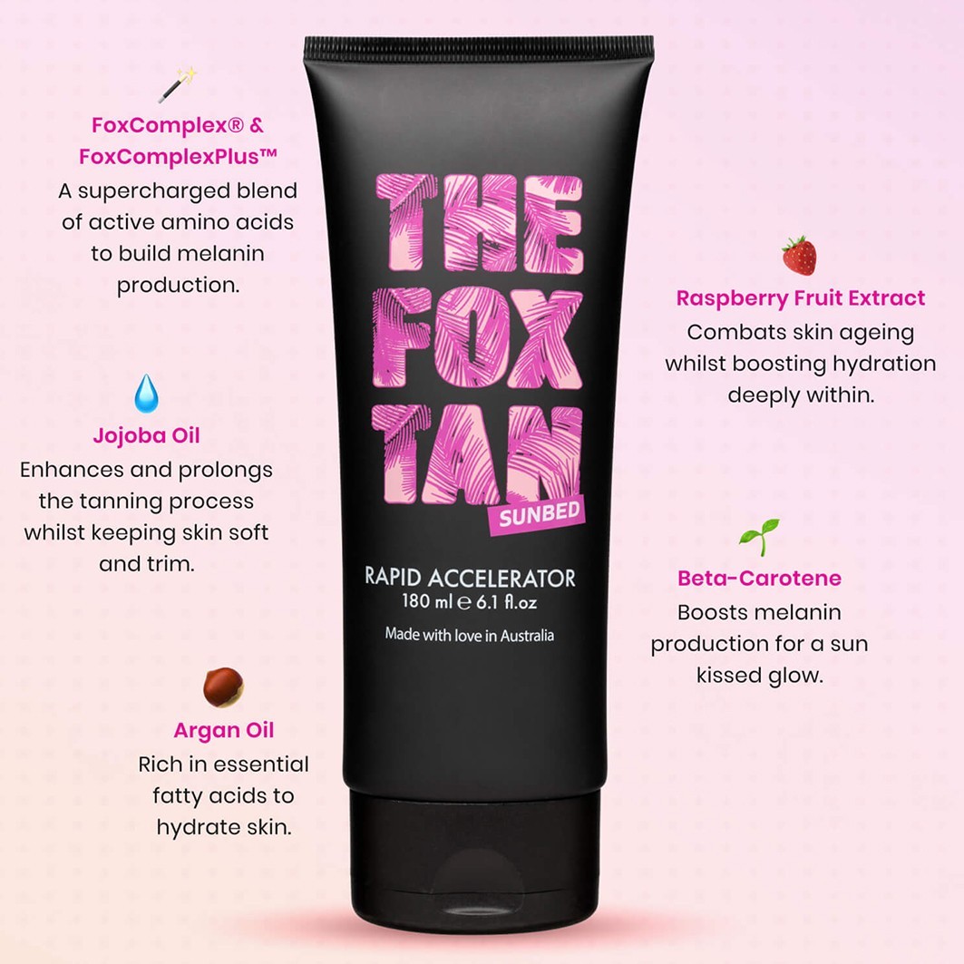 Accelerator rapid de autobronzare THE FOX TAN - 180 ml