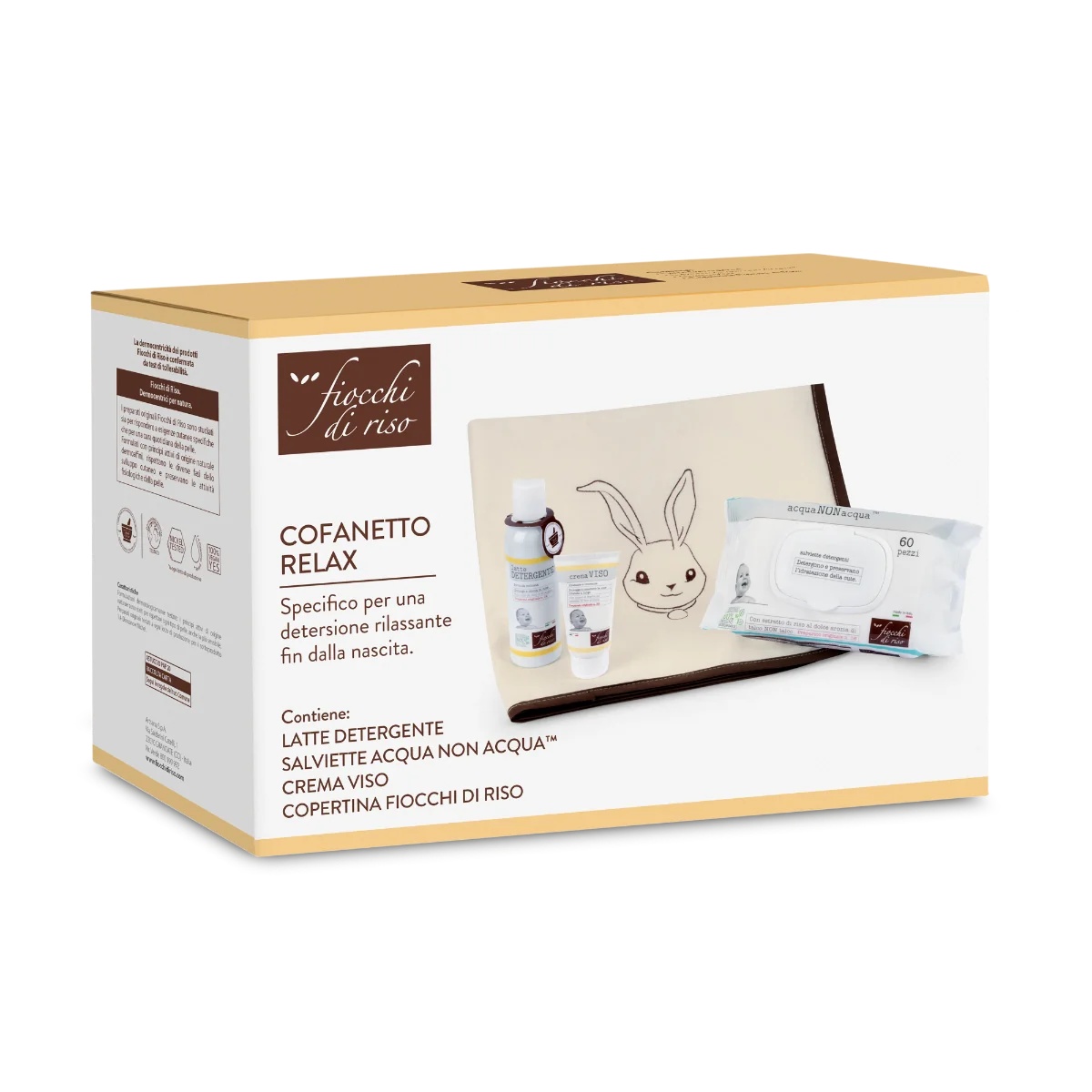 Kit Relaxante com Flocos de Arroz para uma Limpeza Suave