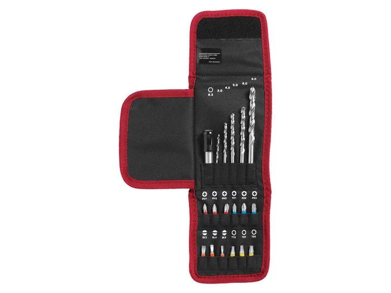 Accesorii PARKSIDE® Perçage, 18 bucăți