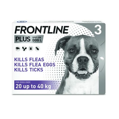 FRONTLINE® Plus Spot On för hundar - L (20-40 kg)