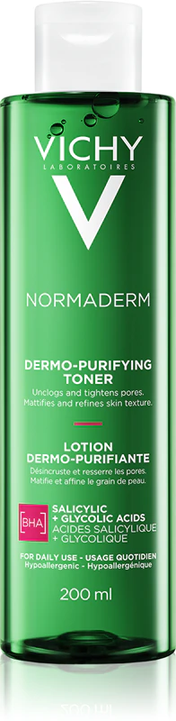 Tônico de limpeza e adstringente Vichy Normaderm