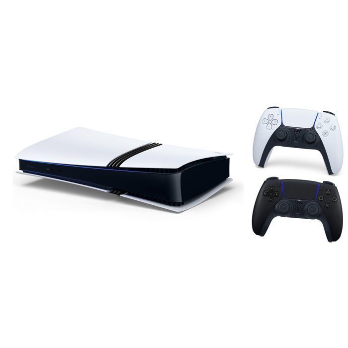 Pacote PS5 Pro: Console PlayStation 5 Pro + FC26 (código na caixa) + 2º controle DualSense preto