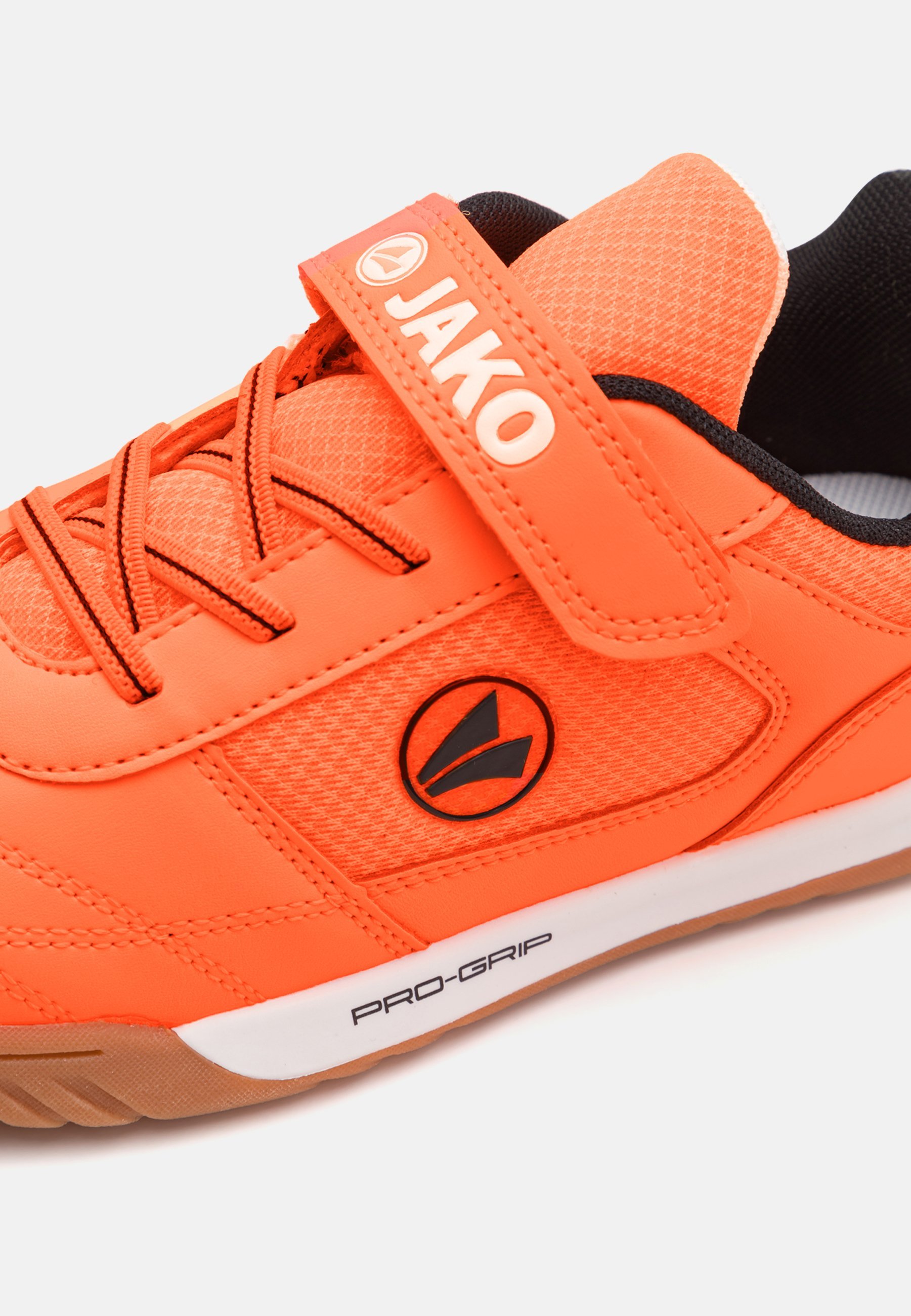 JAKO WINGER UNISEX - Scarpe da tennis multi-campo - arancione neon/nero intenso