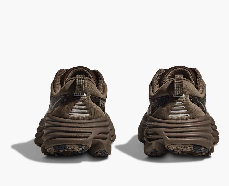 HOKA Stealth/Tech Bondi 8 Caged Umber / Deep Umber