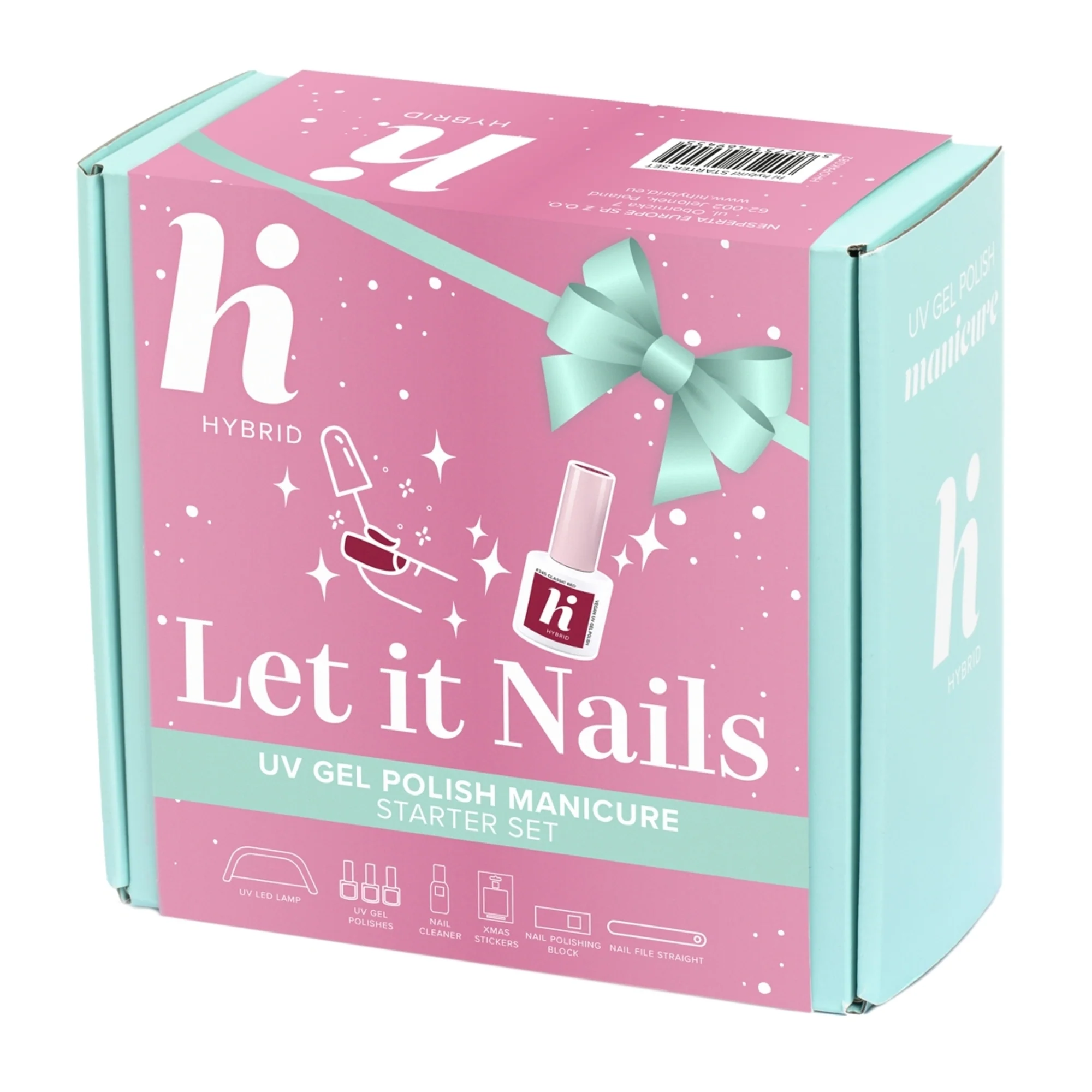 UV Gel Polish Let it Nails Starter Set - Cofanetto Make Up