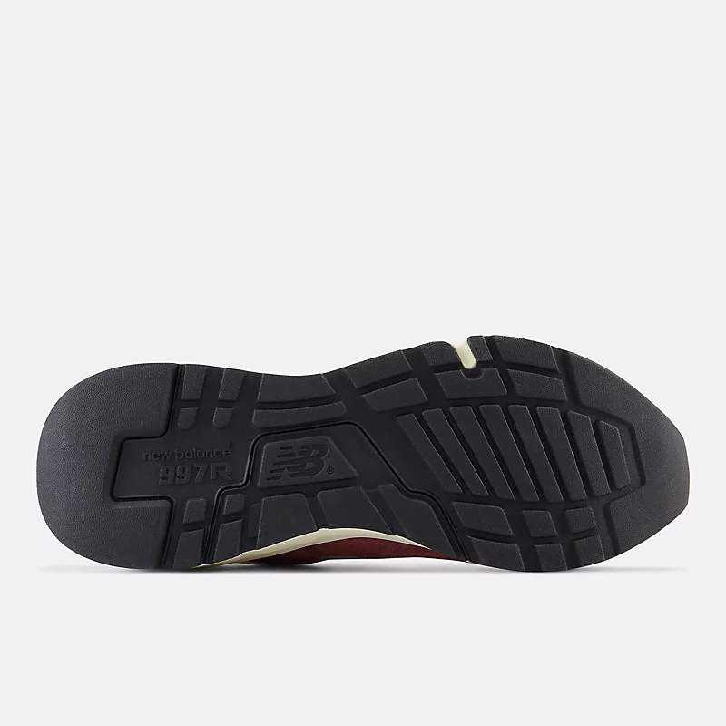 Unisex 997R - Prany burgund z solą morską