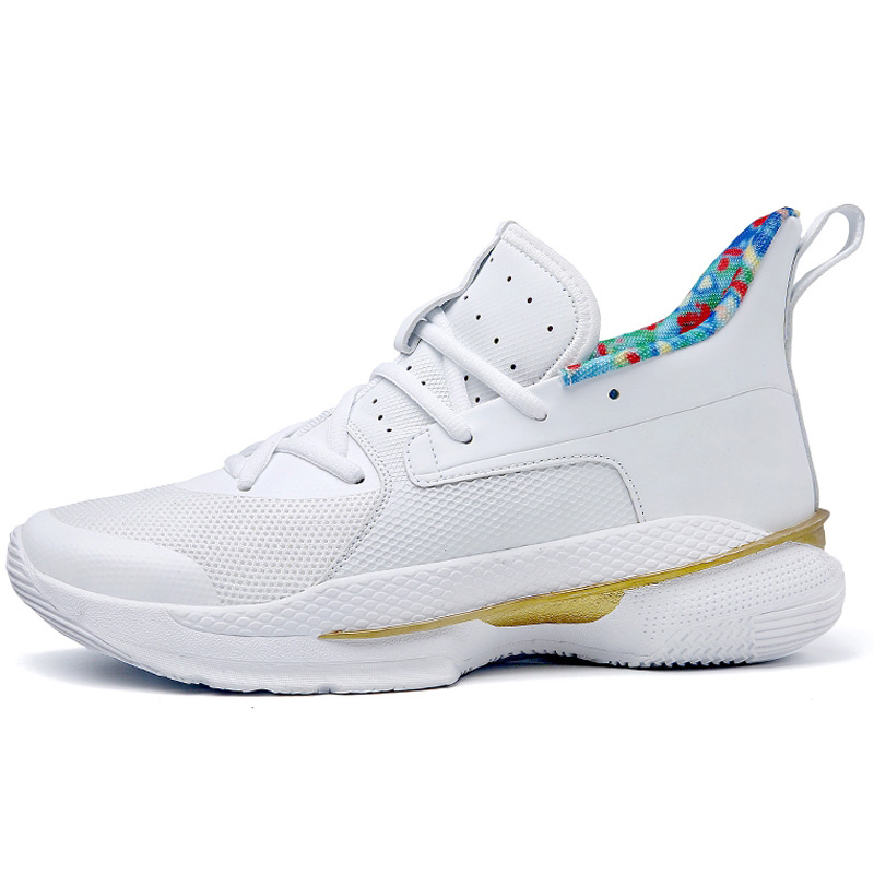 Zapatillas de baloncesto profesionales para entrenamiento en interiores para hombre, modelo otoño 2021, con amortiguación profesional.