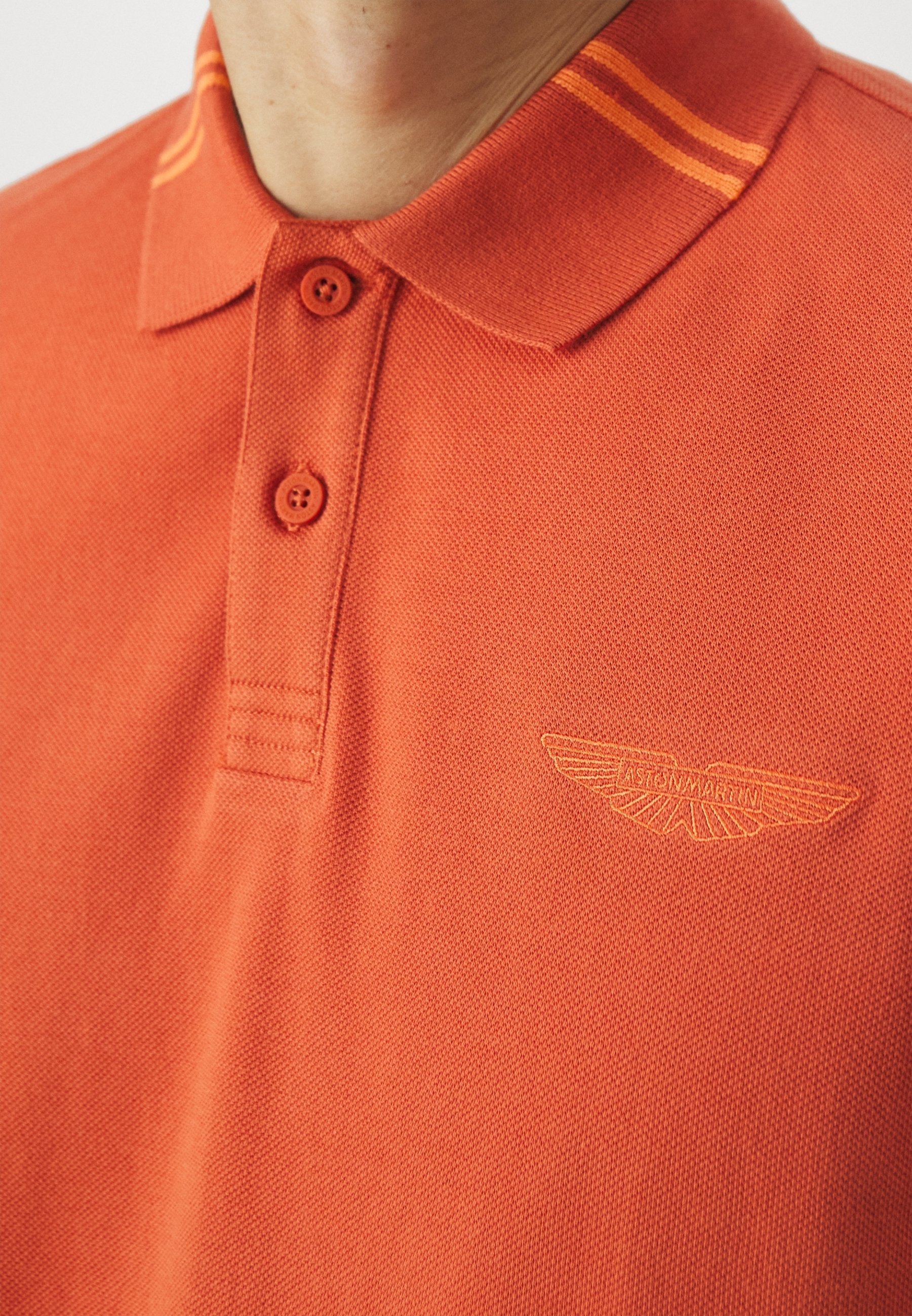 Hackett Aston Martin Racing Poloskjorte - oransje