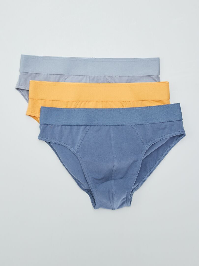 Conjunto de 3 calzoncillos - AZUL