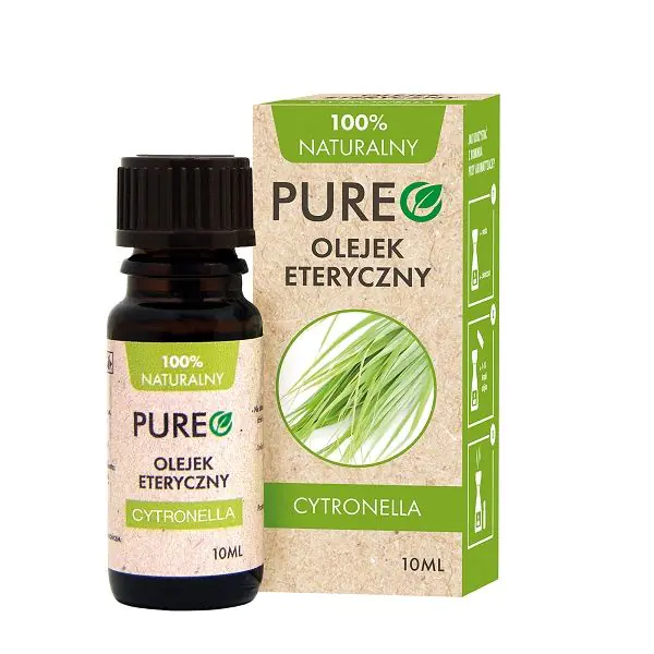 Pureo Naturalny Olejek Eteryczny Cytronella