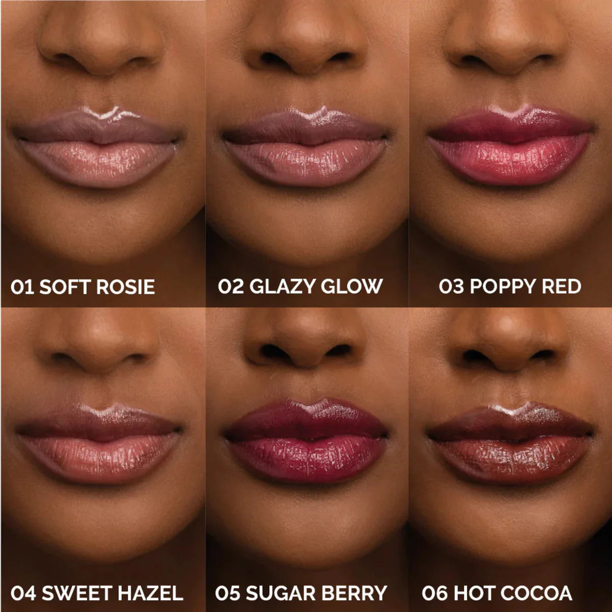 Labbra CLICK'N KISS - Rossetto brillante