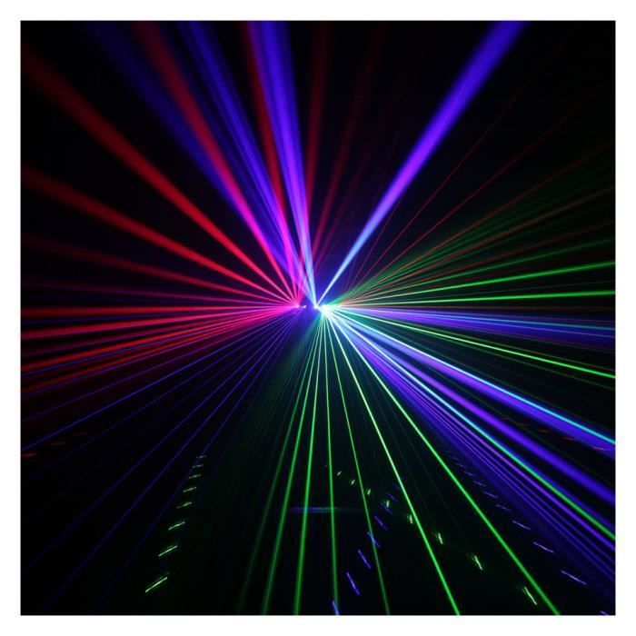 BoomTone DJ Six Eyes RGB LASER multi-point and gobo