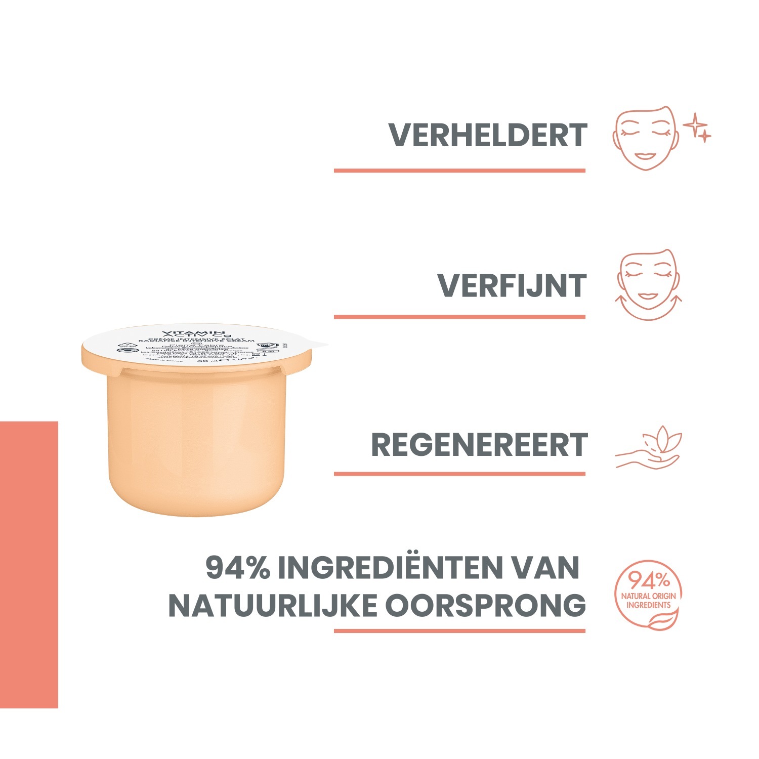 „Avène Vitamin Activ CG Radiance“ intensyvaus poveikio kreminis veido kremas, 50 ml