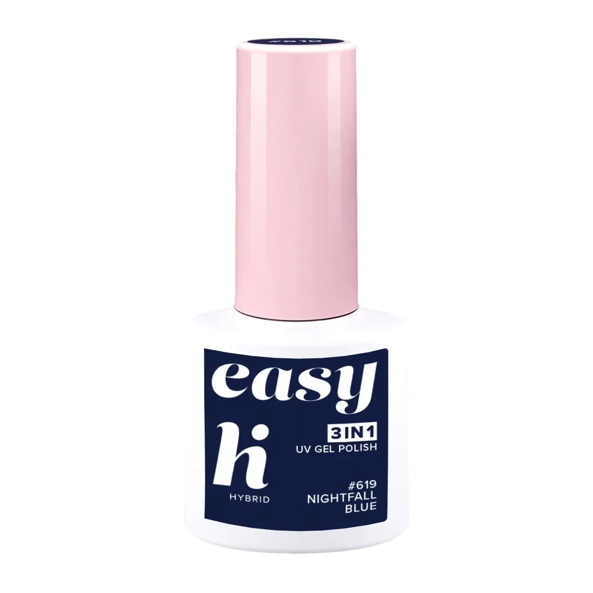 Hi Hybrid Lakier hybrydowy Easy 3w1, 619 Nightfall Blue