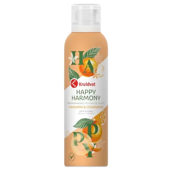 Kruidvat Happy Harmony pena za prhanje<br>200ml - Normalna koža