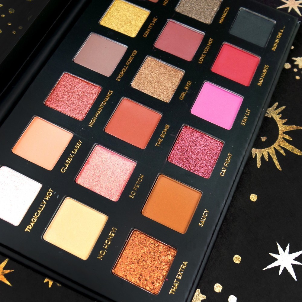 Rude Cosmetics RUDE Too Much Drama 18 Eyeshadow palette