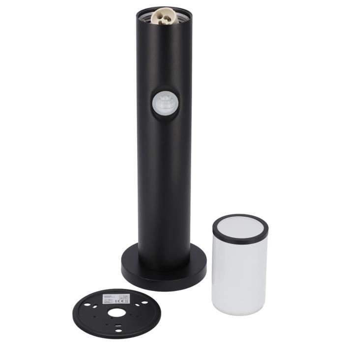 Tuinpaal - Garden Line EDO - TULIS OV 40 - PIR-bewegingsmelder - Zwart - IP54