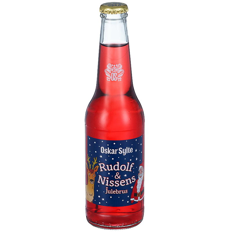 Refresco Oscar Sylte Rudolf y Papá Noel 0,33 litros