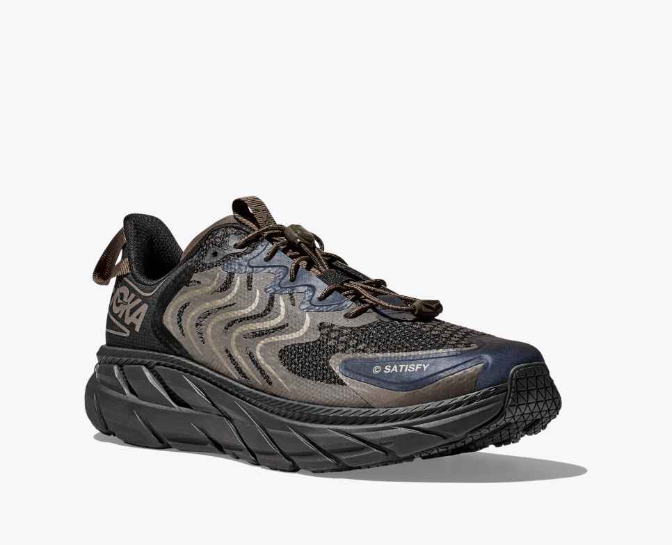 HOKA Clifton LS Satisfy Running Forged Iron / Nero