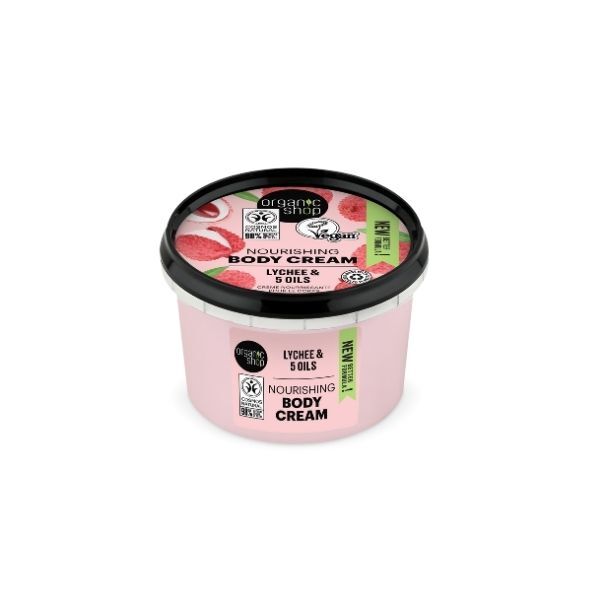 Organic Shop Nährende Körpercreme Litschi 250 ml