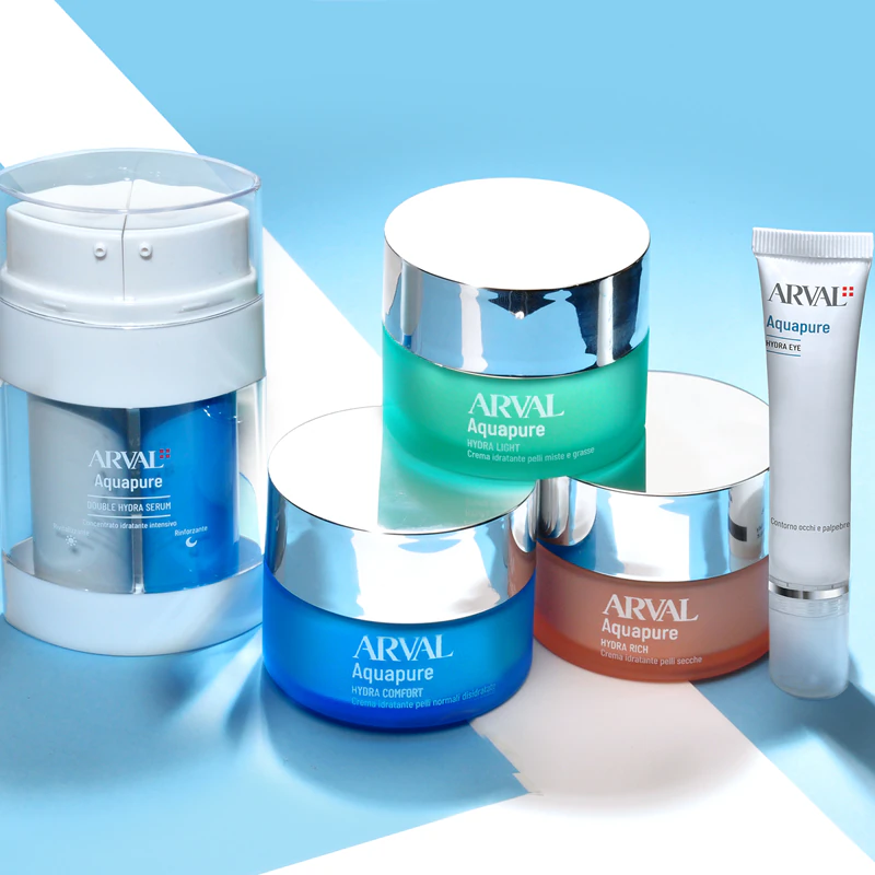 Creme facial hidratante Arval Aquapure Hydra Light