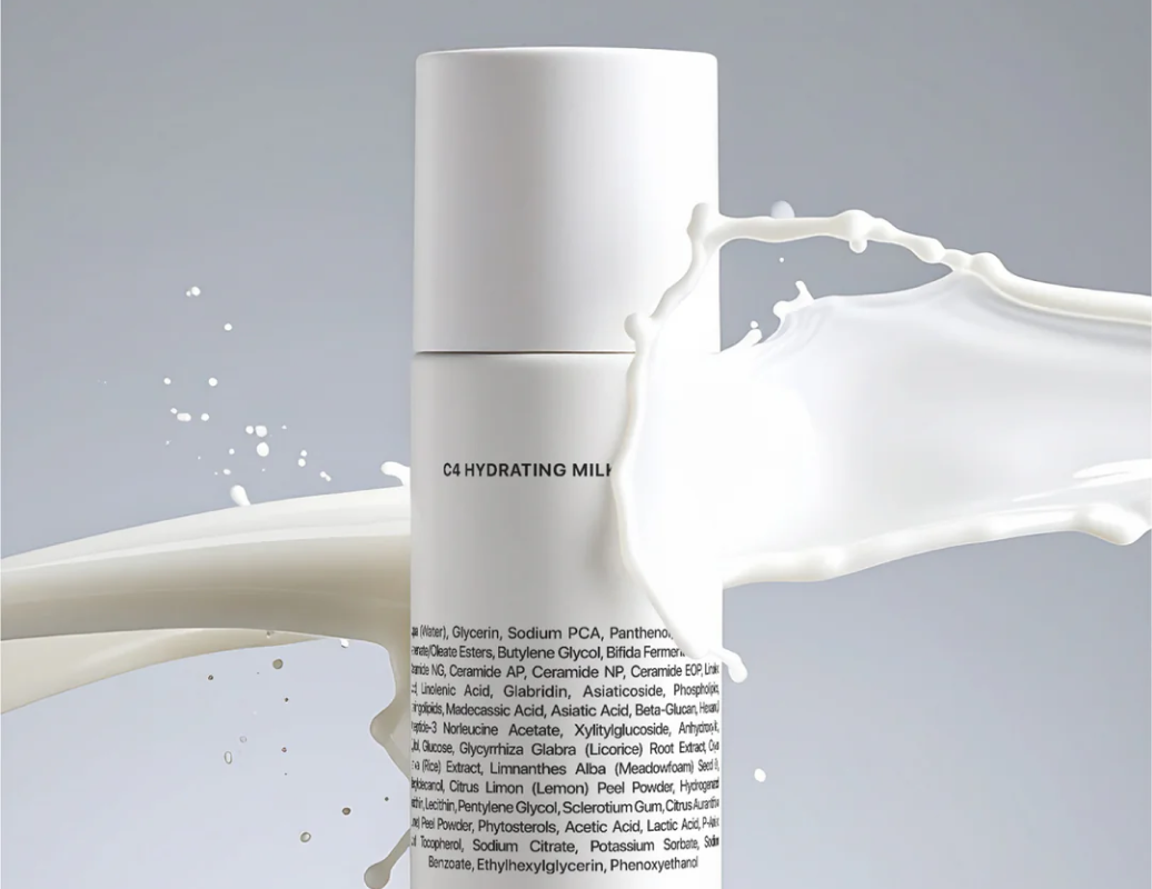 Loțiune tonică hidratantă Transparent Lab C4 Milky