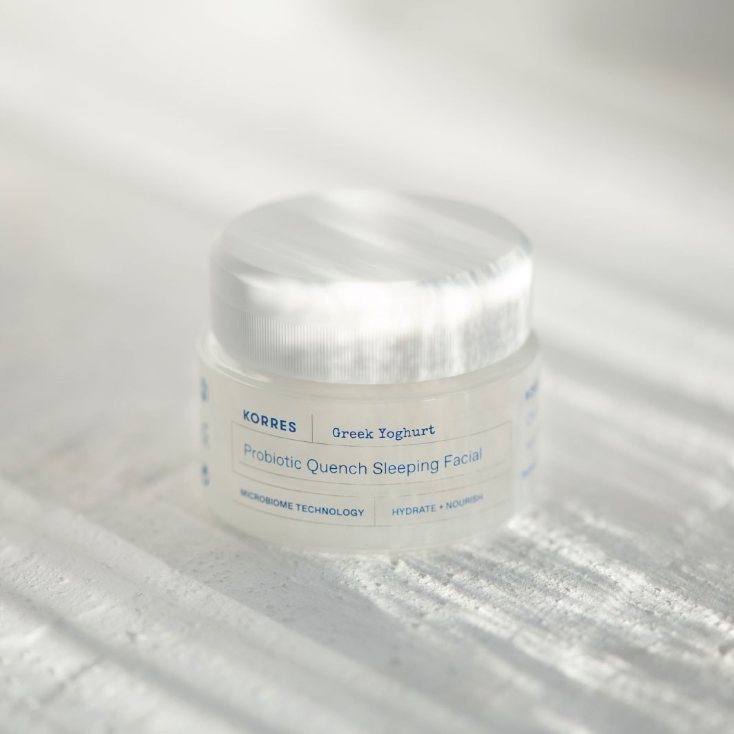 KORRES Crème Nuit Nourrissante Probiotiques & Yaourt Grec