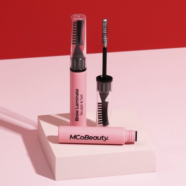 MCoBeauty Brow Laminate Clear Sculpt & Set za oblikovanje obrva<br>8,5ml