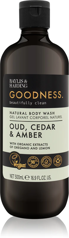 Baylis & Harding Goodness Oud, Ceder & Amber Douchegel
