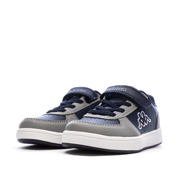 Zapatillas deportivas KAPPA Malone para niño, color gris/negro.