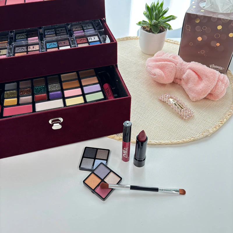 Estojo de Beleza ZMILE COSMETICS Velvety Dark Berry
