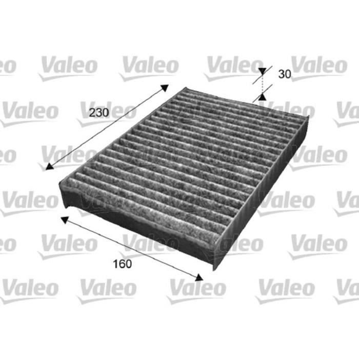 Filtro aria abitacolo - VALEO - 715538 - Filtro aria abitacolo per Renault Clio II (CA)